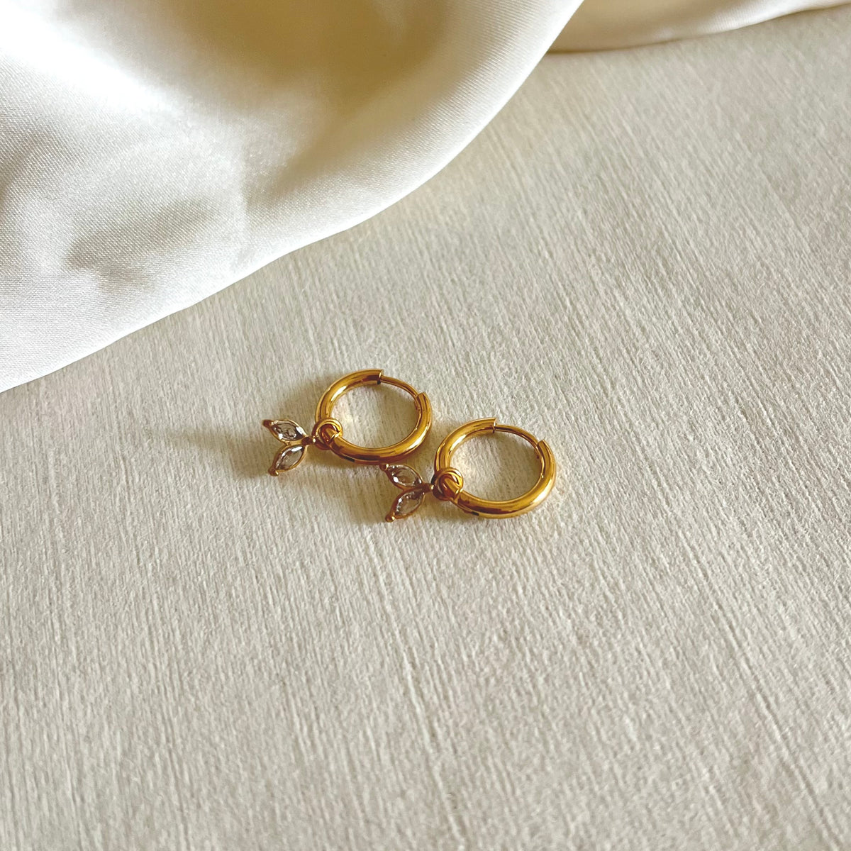 18KT Gold Plated Rachel Earrings