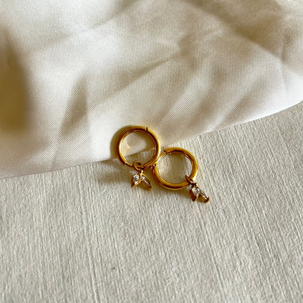 18KT Gold Plated Rachel Earrings