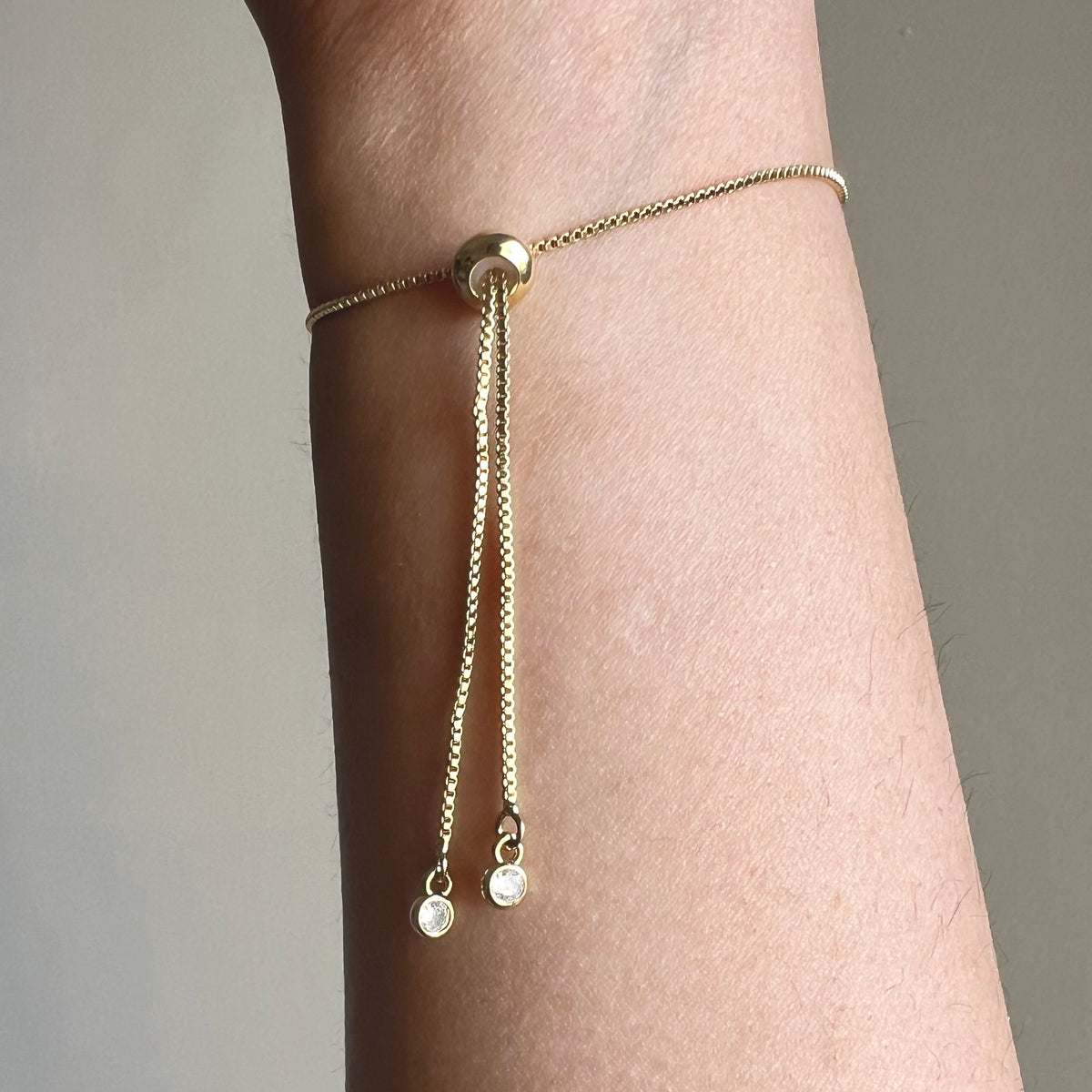 18KT Gold Plated Tridi Evil Eye Bracelet with Pearls