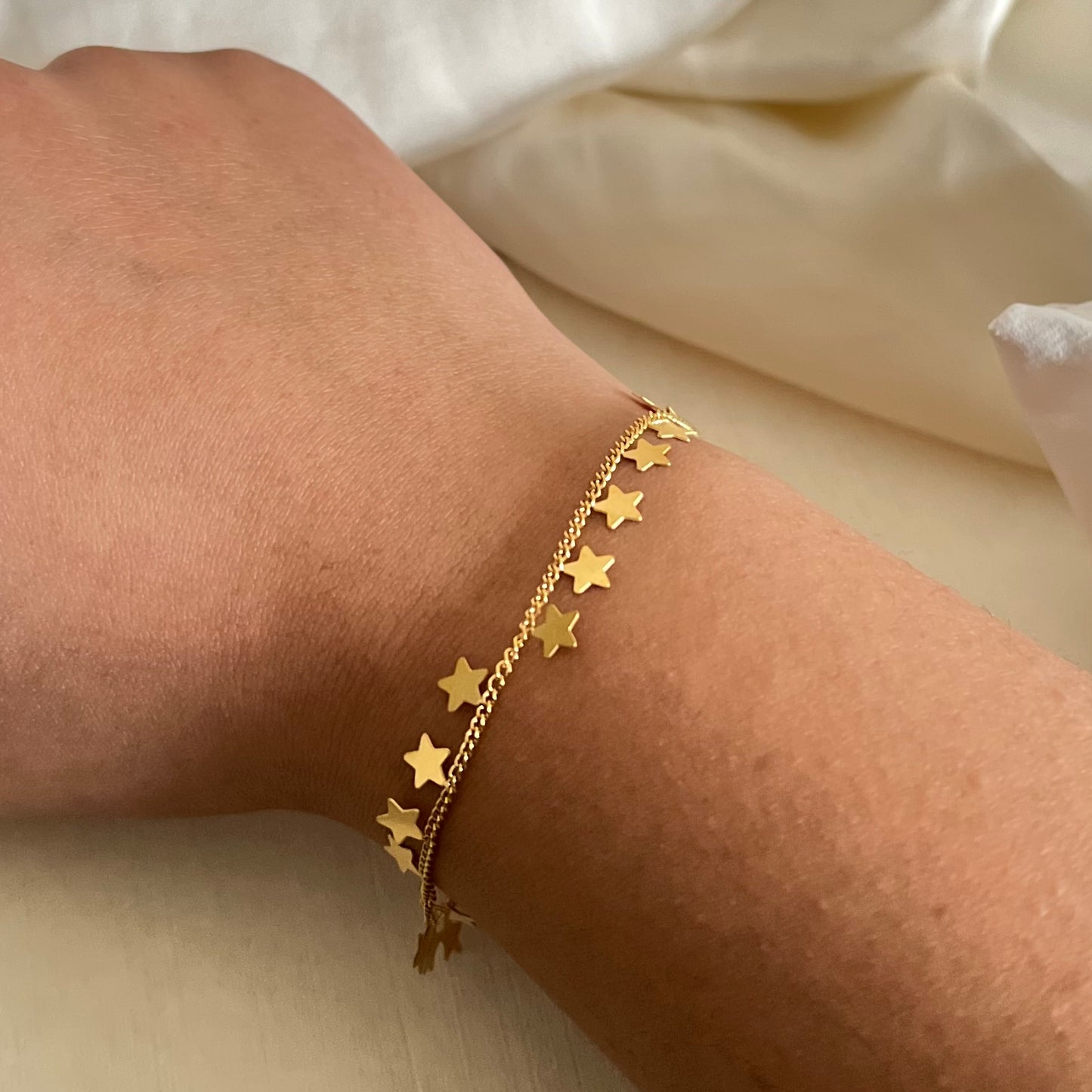 18KT Gold Plated Sky Full of Stars bracelet