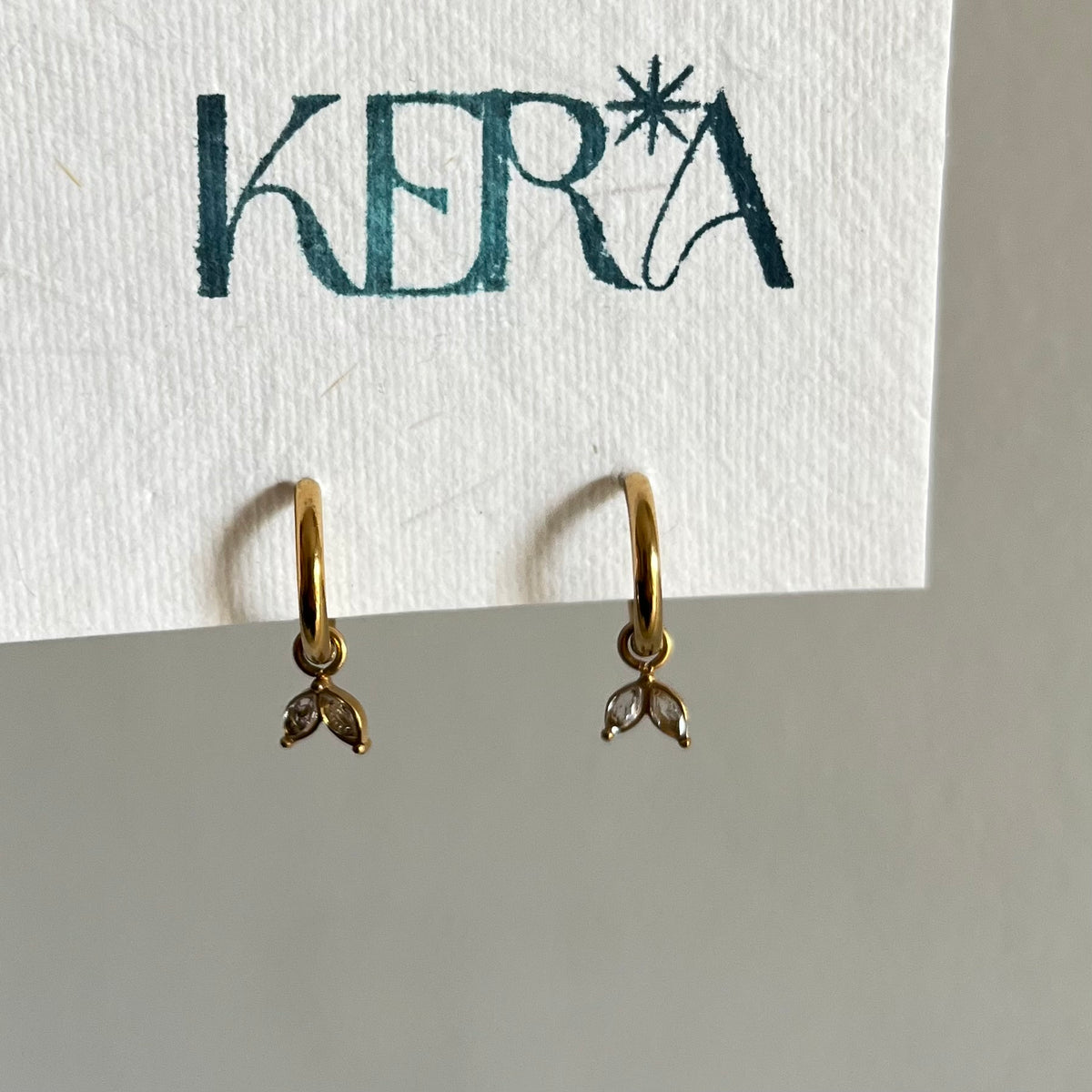 18KT Gold Plated Rachel Earrings