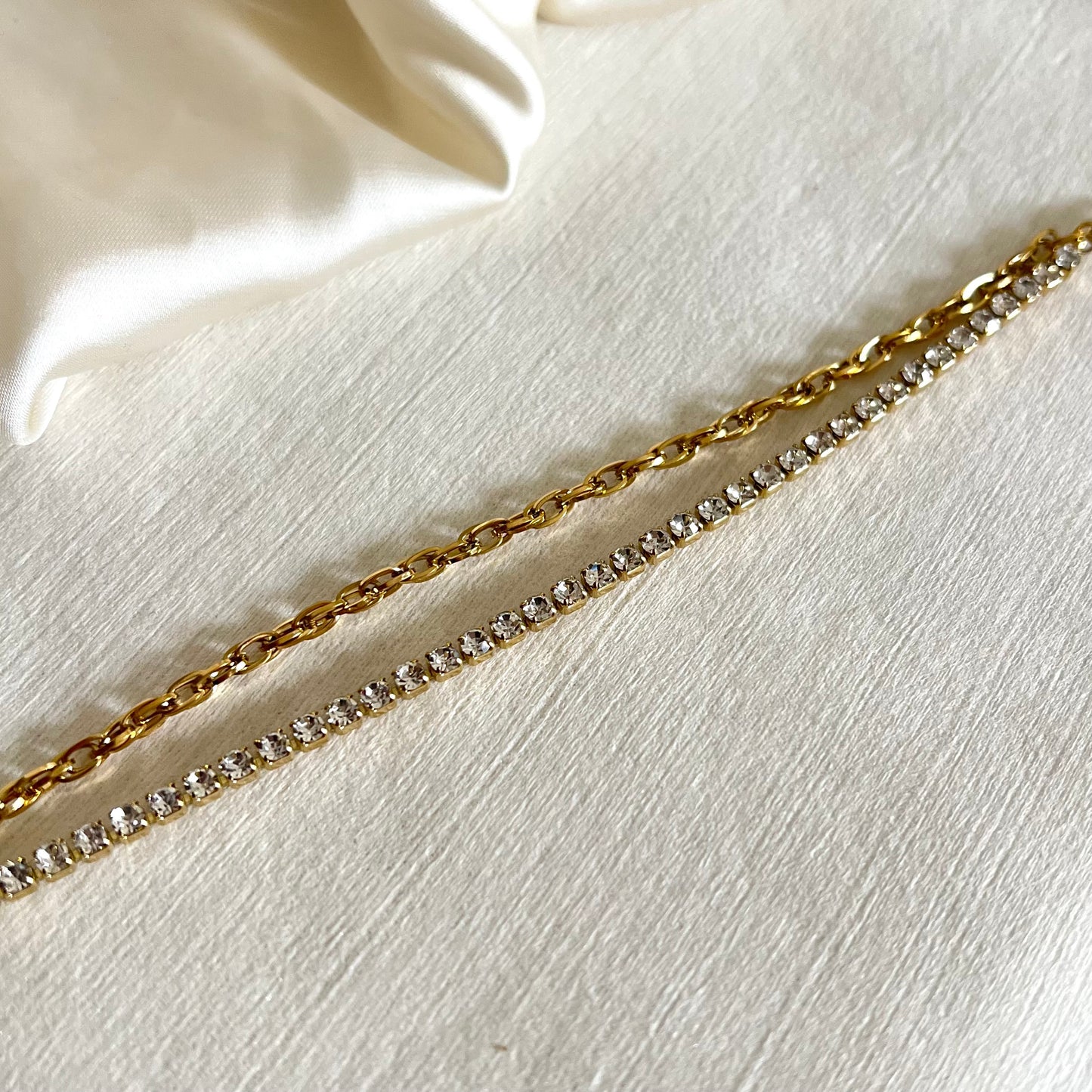 18KT Gold Plated Monica Bracelet