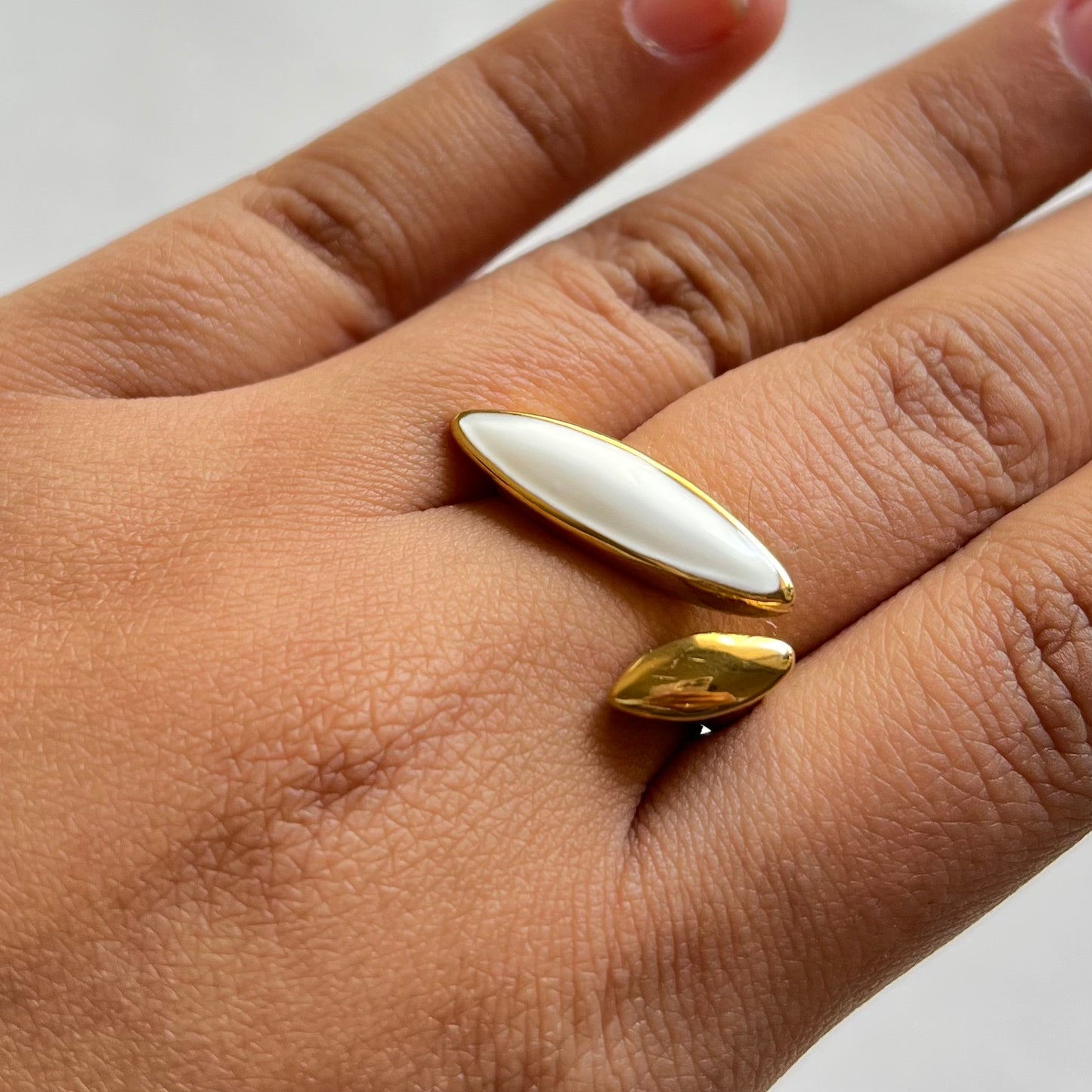 18KT Gold Plated Vinny Ring