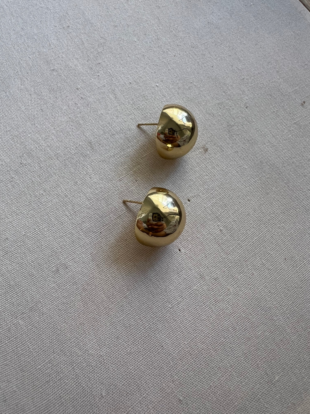 18KT Gold Plated Pree Full-Circle Earrings