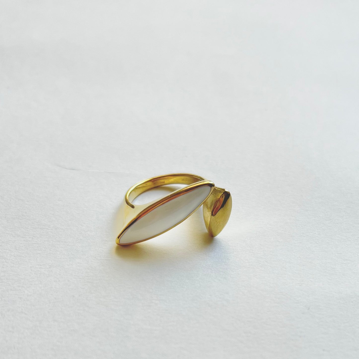 18KT Gold Plated Vinny Ring