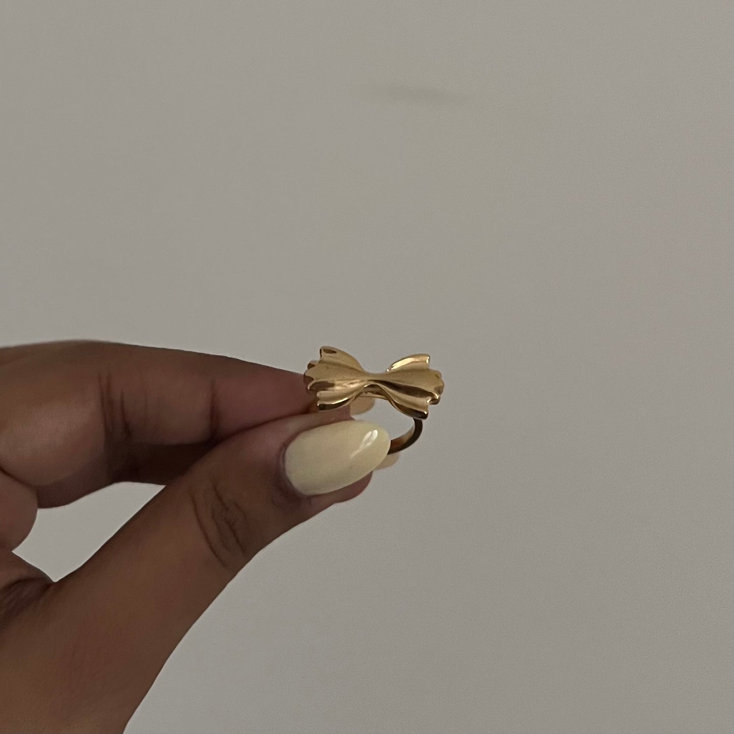 18Kt Gold Plated Pasta Ring
