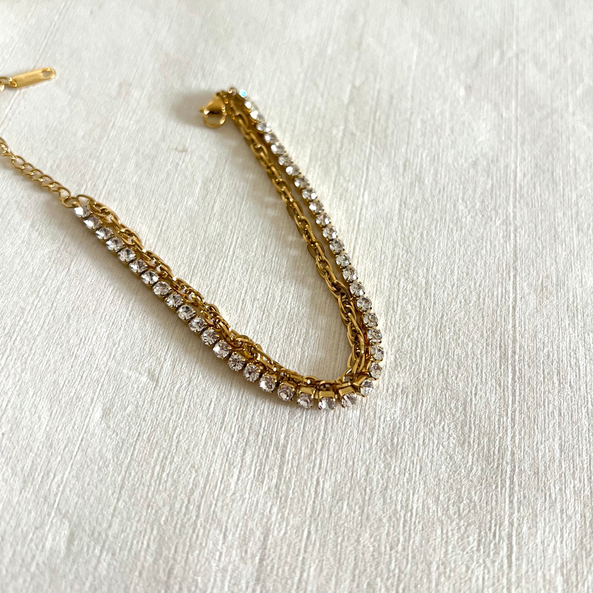 18KT Gold Plated Monica Bracelet