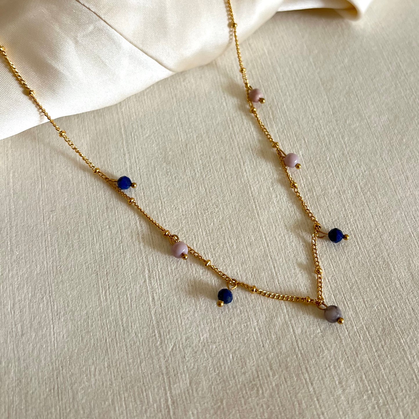 18KT Gold Plated Music of the Spheres Necklace