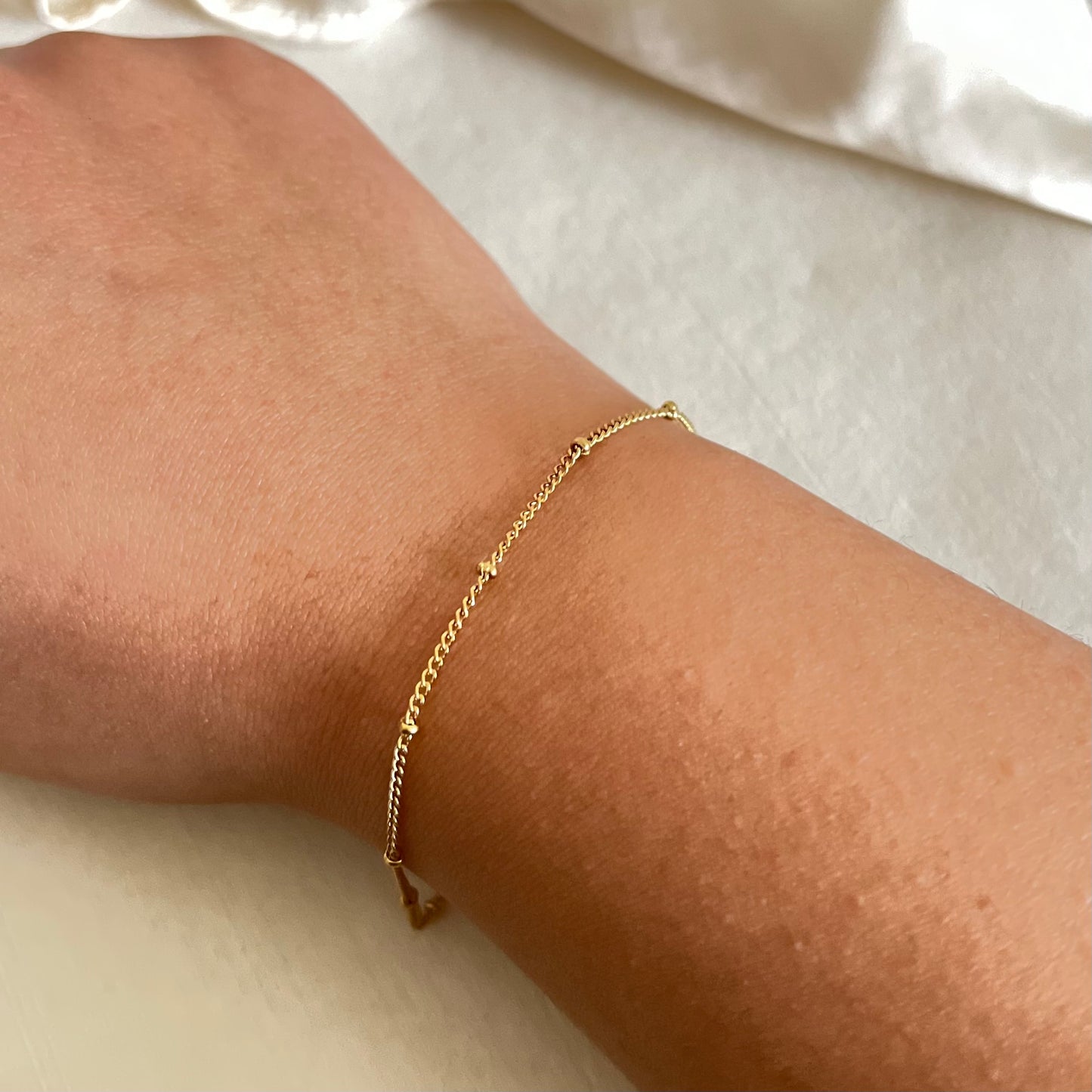 18KT Gold Plated Filler Bracelet