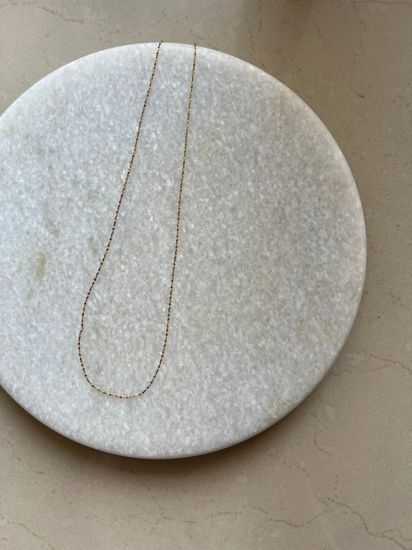 18kt Gold Plated Sundri Necklace