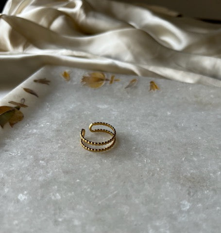 18KT Gold Plated Neha Ring