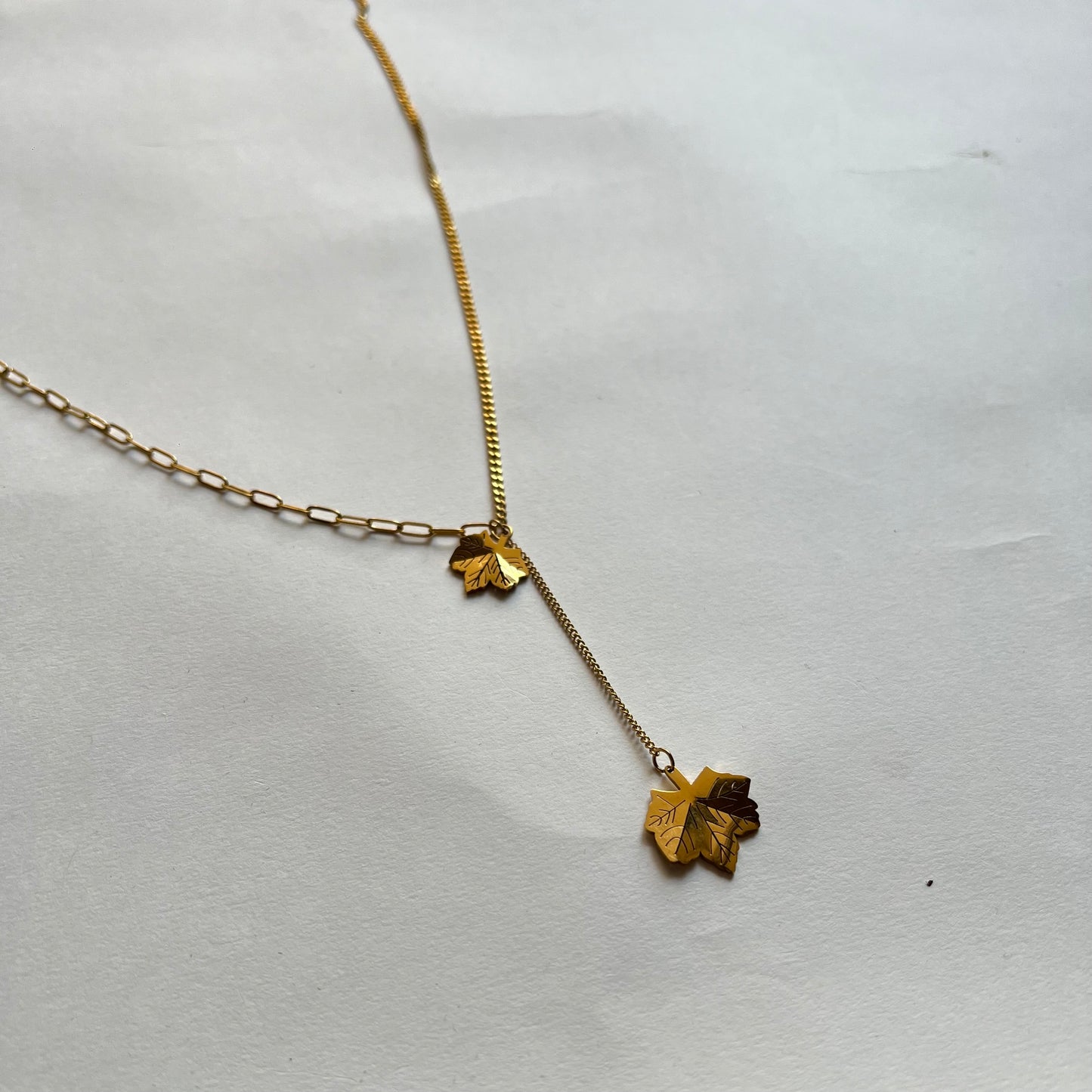18KT Gold Plated Long Oni Necklace