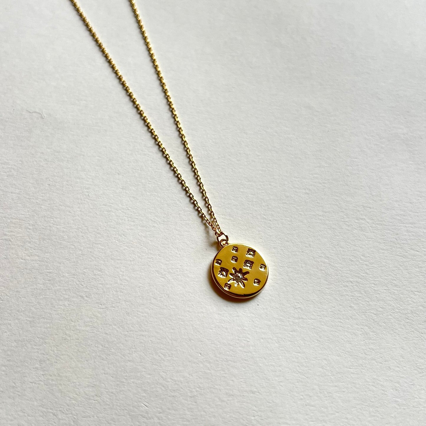18KT Gold Plated Star Necklace