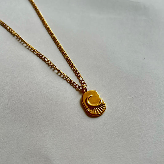 18KT Gold Plated Celine Necklace