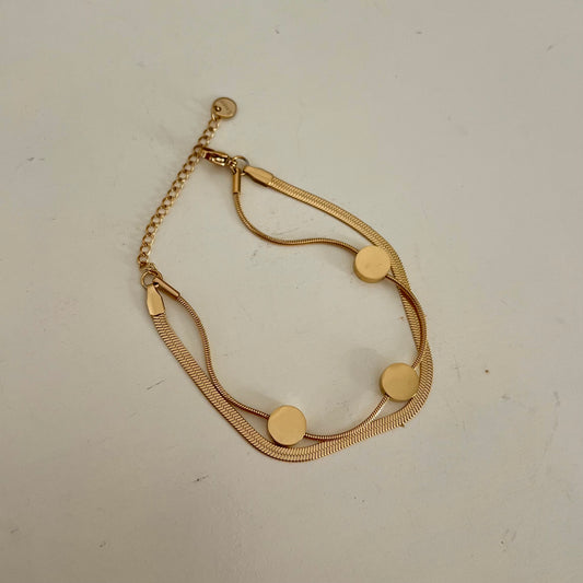 18KT Gold Plated Alia Bracelet