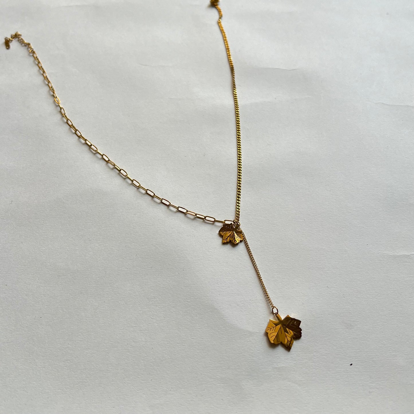 18KT Gold Plated Long Oni Necklace