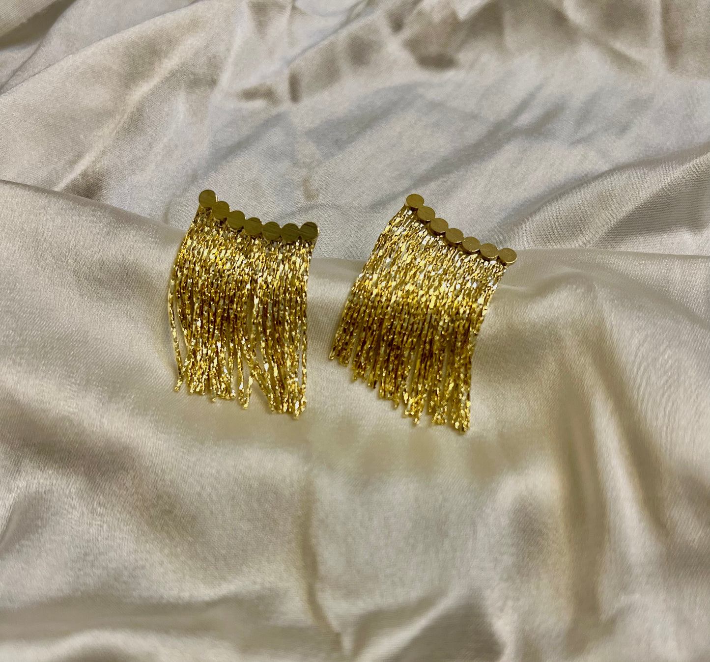 18KT Gold Plated Mons Earrings