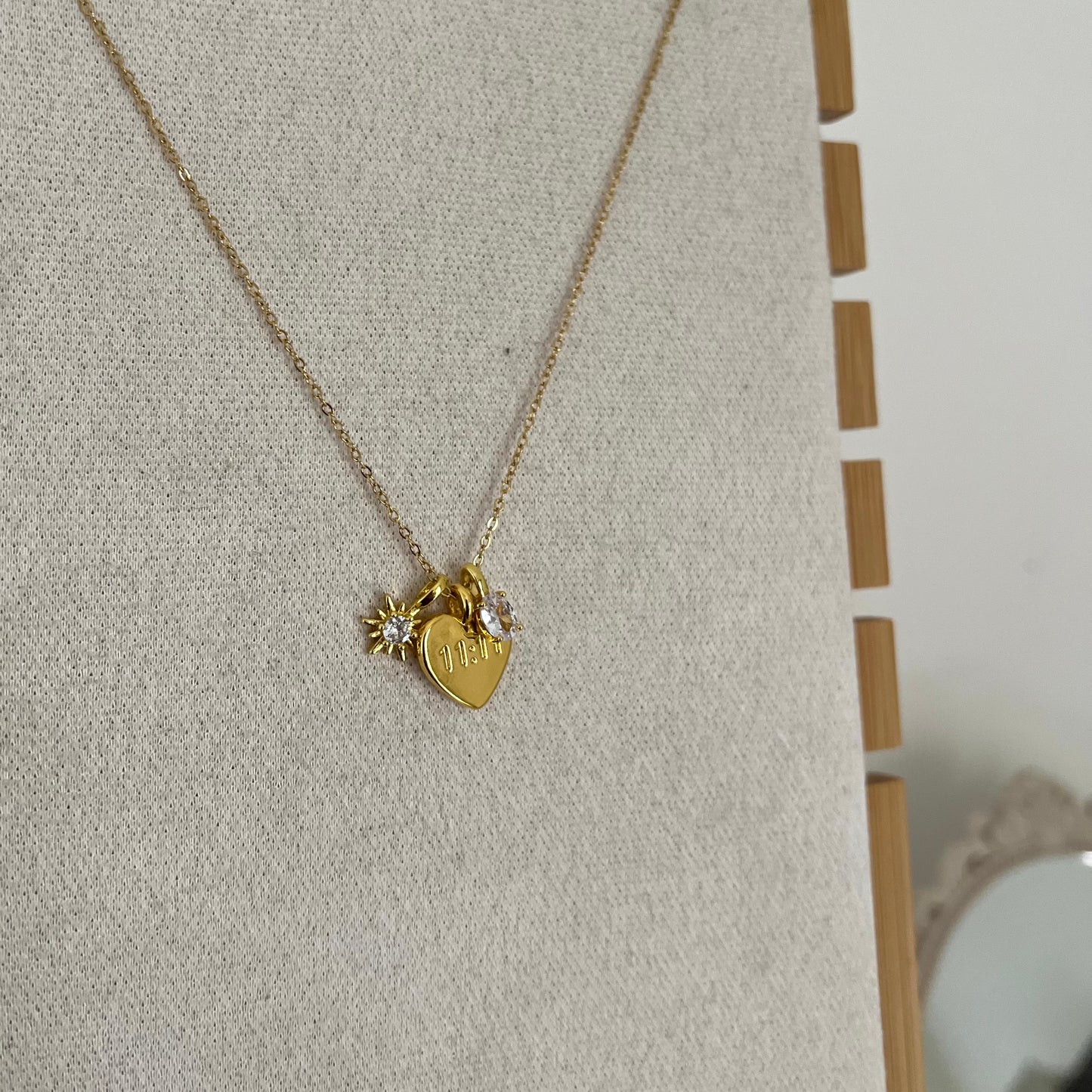 18KT Gold Plated Itsy Bitsy 11:11 necklace