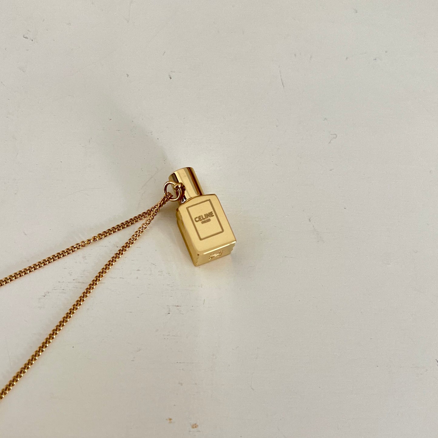 18KT Gold Plated Bottle Necklace