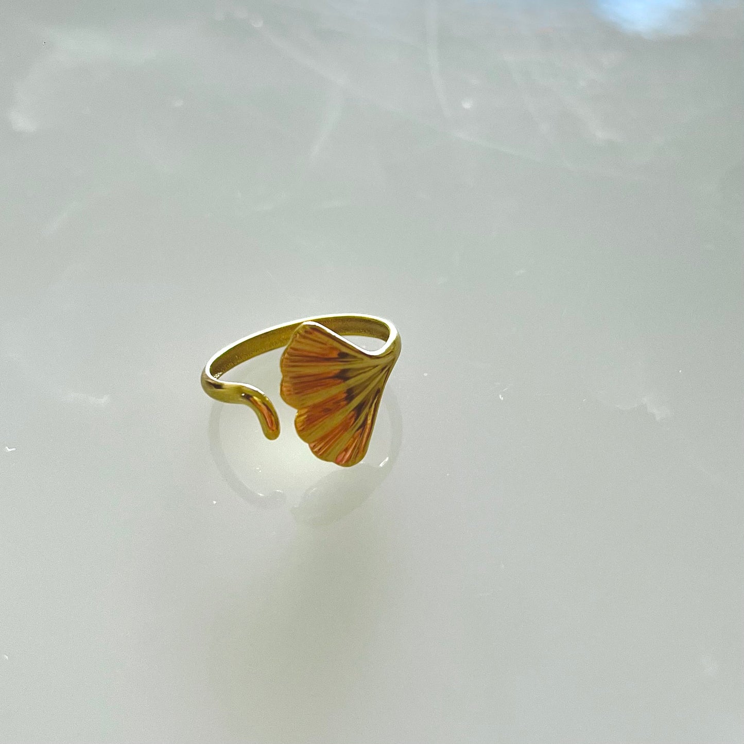 18KT Gold Plated Butterfly Wing Ring