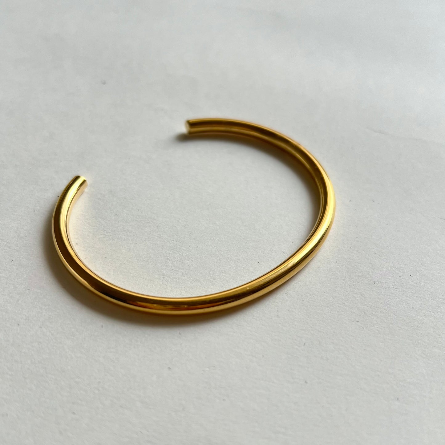 18KT Gold Plated Butter Cuff Bangle