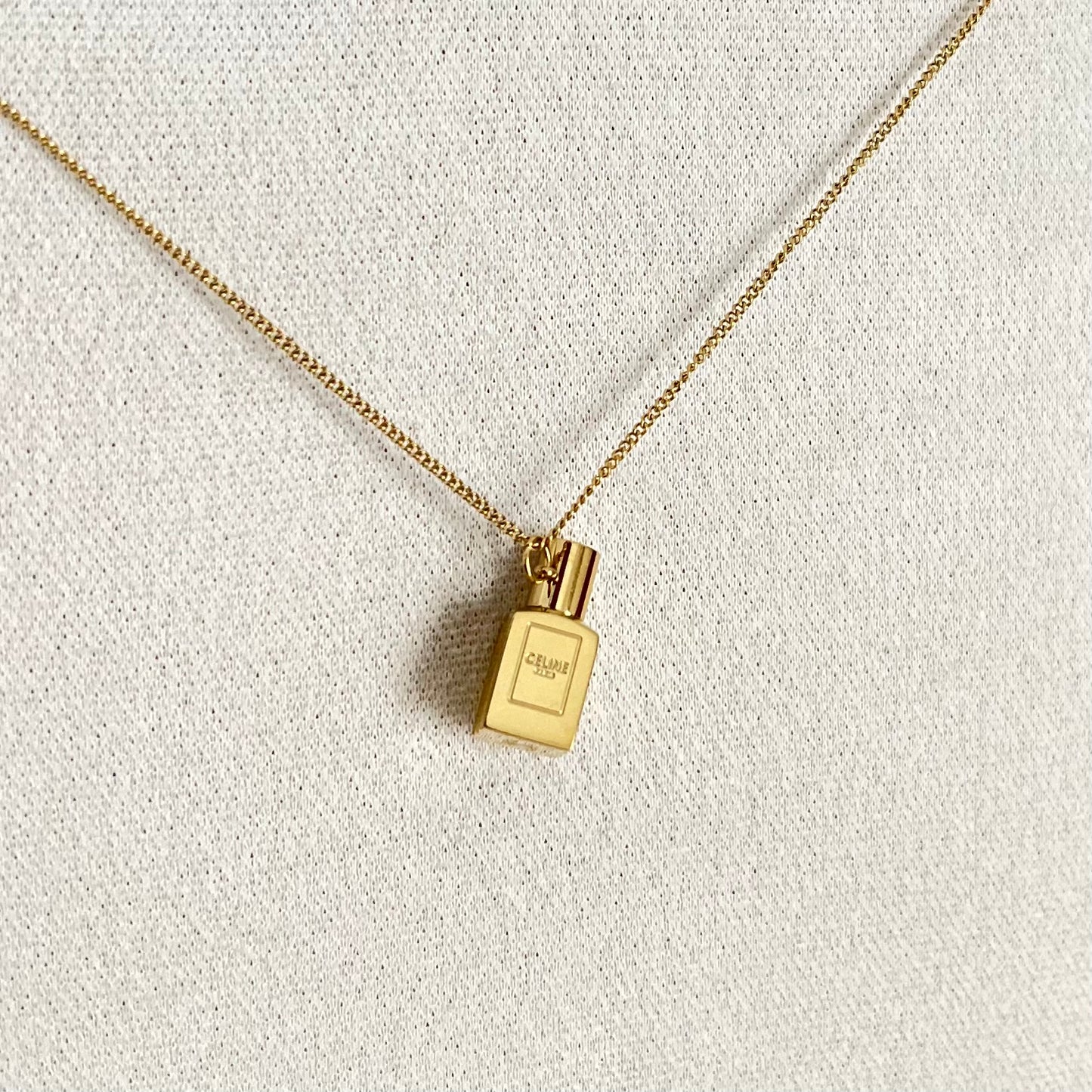 18KT Gold Plated Bottle Necklace