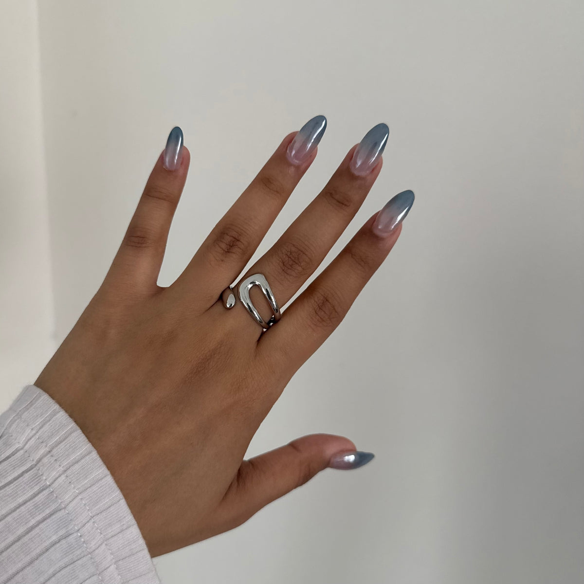 Silver Ridzy ring