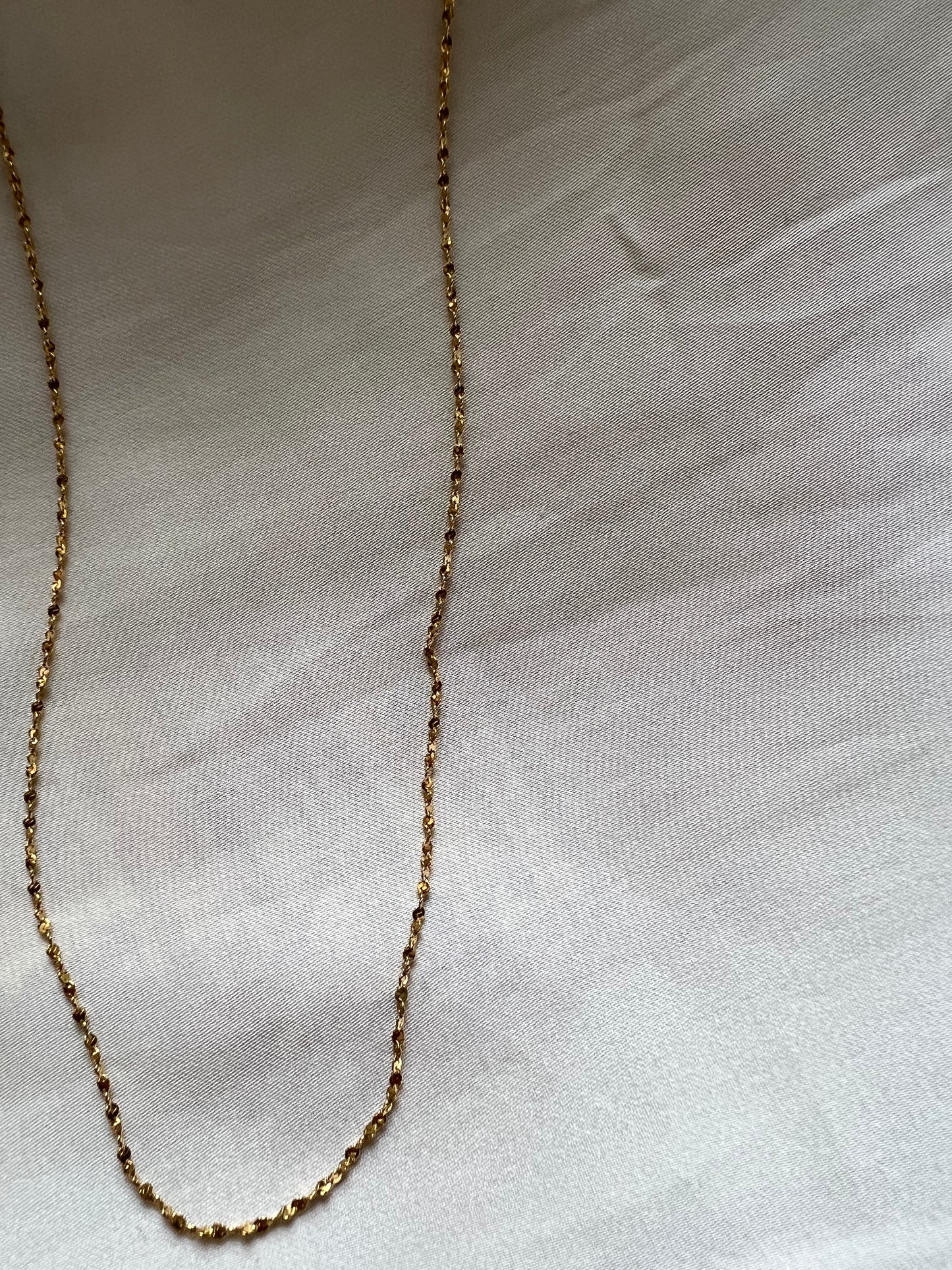18kt Gold Plated Sundri Necklace