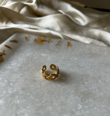 18KT Gold Plated Mauli Ring